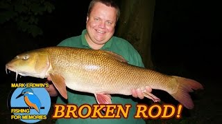 Barbel Fishing amp Broken Rod Video 96 [upl. by Assilen821]