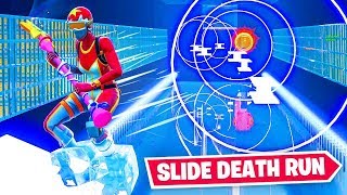 The HARDEST SLIDE DEATHRUN in Fortnite [upl. by Lydell]