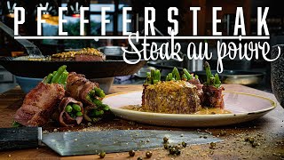 Pfeffersteak mit Cognac – Kochen im Tal [upl. by Proctor]