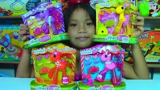 4 Scented Lalaloopsy Ponies Piña Pinkmelon Tangerine Jamberry  Lalaloopsy Collection [upl. by Epoh]