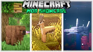 Alexs Mobs Mod 1201 Full Showcase [upl. by Drofnil]