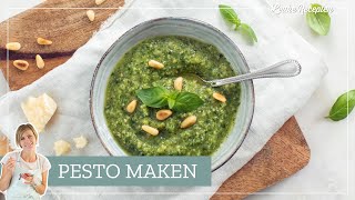 Pesto maken 🌱  LeukeReceptennl [upl. by Aicillyhp81]