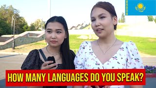 How many languages do you speak Kazakhstan [upl. by Notac]