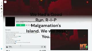 We Will Miss You Malgamations Island [upl. by Siver]