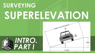 Surveying Superelevation Introduction Part I PH [upl. by Frum]