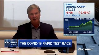 Quidel CEO discusses companys Covid19 rapid antigen tests [upl. by Viv]