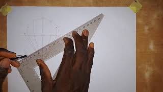 Curve of Interpenetration of a Cone and Cylinder With Cone Surface Development [upl. by Nawyt]