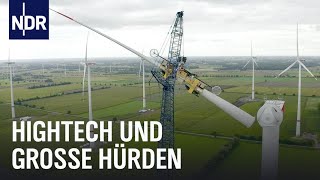 Operation WindradBau So wird eine Windkraftanlage gebaut  Die Nordreportage  NDR Doku [upl. by Mokas]