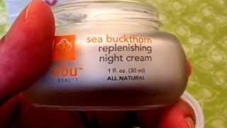 Sibu Beauty Sea Buckthorn Replenishing Night Cream REVIEW [upl. by Aura]