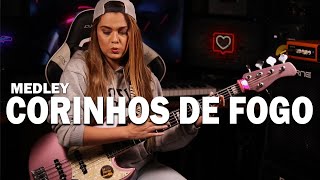 MEDLEY  CORINHOS DE FOGO  BASS COVER  Giane Rangel BandaSomeLouvor [upl. by Neret]