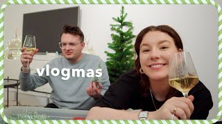 Kerstboom versieren amp gourmetten 🎄🍸 tipsy vlogmas 4 [upl. by Means921]