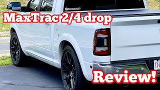 REVIEW RAM 1500 MaxTrac 24 Drop [upl. by Streeto567]