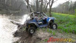 Polaris RZR Creek Climbing  Super ATV [upl. by Nessah]