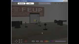 Demonstration of a Michelson interferometer Virtual Laboratory [upl. by Aniad]