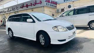 TOYOTA X Fielder Model 2001 Janjahanmotors Dubai [upl. by Anurag]