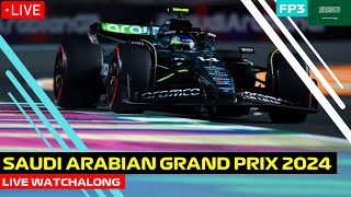 F1 Live Saudi Arabian Grand Prix 2024 FP3 Watchalong [upl. by Roberson]