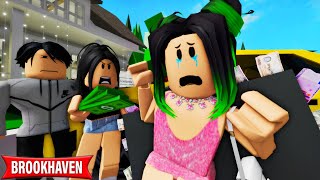 MY FAMILY HATED ME FOR BEING RICH A ROBLOX MOVIE [upl. by Terrell]