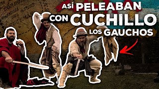 ASI pelea con CUCHILLO un GAUCHO Ft Esgrima Criolla [upl. by Langill]