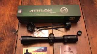 Athlon optics Neos 618x44 scope great bang for the buck [upl. by Pietro]