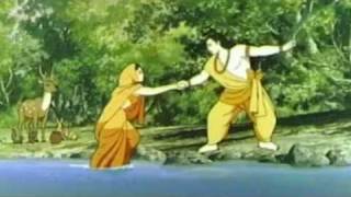 7 min animated Ramayana set to quotSita Ramquot kirtan by Krishna Das [upl. by Brittney]