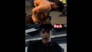 Back workout backworkout saketgokhale explore explorepage shorts trendingshorts motivation [upl. by Henghold]