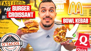 JE MANGE TOUTE LES NOUVEAUTÉS FAST FOOD [upl. by Alicsirp]