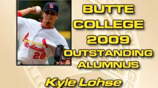 Kyle Lohse 2008 Butte College Outstanding Alumnus [upl. by Atalie]