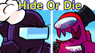 Friday Night Funkin VS Jefferson Impostor  Cutscenes  Hide Or Die V1 FNF MODAmong UsBlack [upl. by Hathaway341]