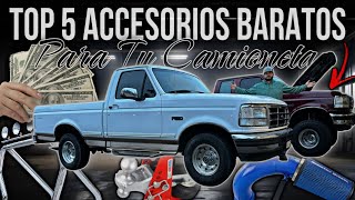 Top 5 Accesorios BARATOS Para Camioneta  Foringa Que Necesitas este 2024  Foringas Beto Trokas [upl. by Eaver]