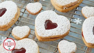 Classic Austrian Linzer Cookies [upl. by Merrel]