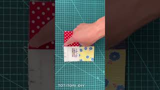 かわいいキルトコースター作り方【簡単ハギレ活用】sewing パッチワークキルト scrapfabric [upl. by Gram991]