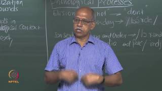 Mod01 Lec17 What is Phonology [upl. by Koetke]