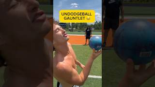 UnDodgeball Gauntlet 😤first one to finish 5 levels wins sports game dodgeball funny football [upl. by Durstin]