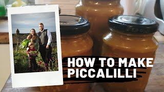 How to make piccalilli [upl. by Iverson]