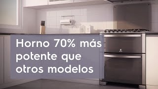 Cocina Doble Horno Electrolux 76DTX grandes momentos con tu familia [upl. by Enirok]