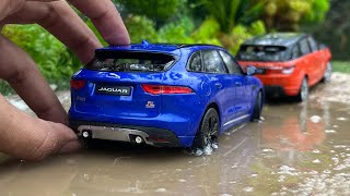 Mini Jaguar FPace  Range Rover Sport  Diecast Model Cars Unboxing [upl. by Crean855]