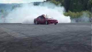 More Audi S4 AWD drift fun Alm Racing [upl. by Favianus]