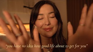 asmr affirmations ✨ for manifesting while you sleep ✨ wreiki hand movements amp soundscape [upl. by Acirfa457]