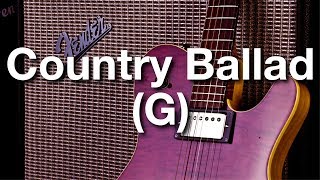 Country Ballad in G Backing Track [upl. by Airemahs561]