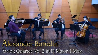 Alexander Borodin String Quartet No 2 in D Major 1 Mov [upl. by Stafford412]