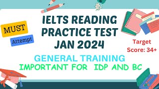 ielts reading practice test with answers  13 january 2024 [upl. by Kavanagh]