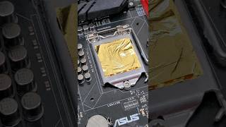 using gold as thermal paste  take 2 [upl. by Islek]