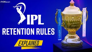 IPL Retention Rules And Criteria For Money Distribution Of Retained Players Explained  IPL  Sports [upl. by Lairbag]