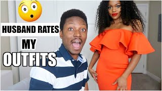 MOST HILARIOUS HUSBAND RATES MY FASHION NOVA HMS OUTFITS HE SAID I DRESS CHEAP  LUCHI LOYALE [upl. by Anifur192]