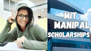 MIT Manipal BTech Scholarships Explained  Sharmadha [upl. by Isbella]