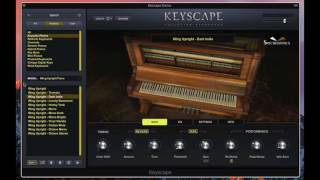 Keyscape Demo 3 Wing Upright Piano [upl. by Gazzo198]