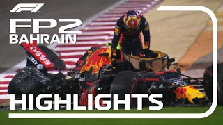 2020 Bahrain Grand Prix FP2 Highlights [upl. by Palgrave]