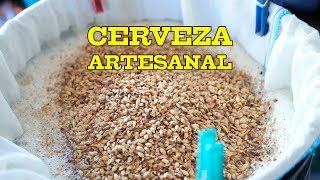 Como Hacer una Cerveza Artesanal Dorada Pampeana Paso a Paso [upl. by Hannavahs879]