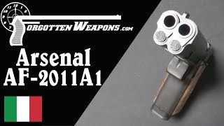 Arsenal AF2011 A Double Barreled 1911 Monster Pistol [upl. by Allana]