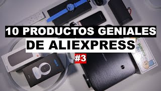 10 COSAS GENIALES que puedes comprar en ALIEXPRESS 3 [upl. by Cita189]